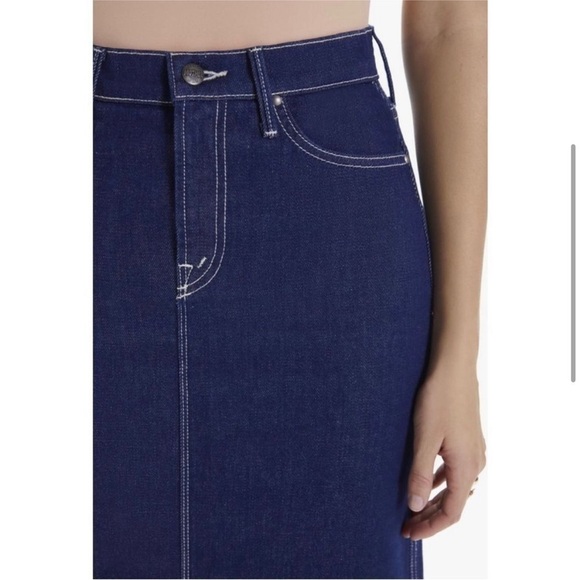 Mother The Country Swooner Straight Denim
Pencil Skirt in Ooh La La - Picture 4 of 6